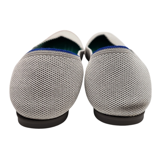 ROTHY'S Grey Canvas Slip-on Flats Shoes 8 Minimalist Office Work Casual - Picture 3 of 5